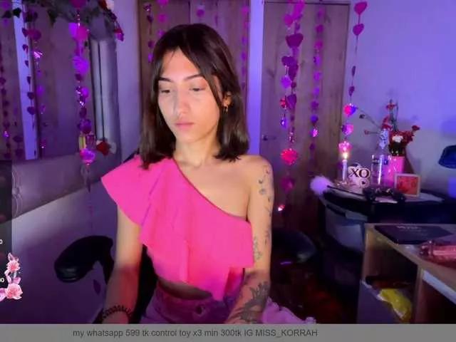 MissKorrah on BongaCams 