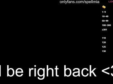 Freechat miaspell on Chaturbate