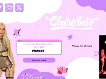 riababe on Chaturbate