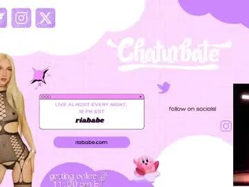 riababe on Chaturbate