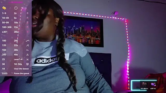 ebony_NeighborMoans — bounce tits and spit it